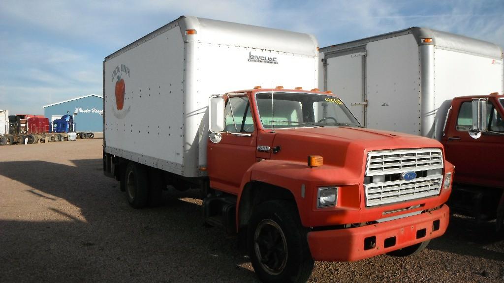 1991 Ford f600 gvw #10